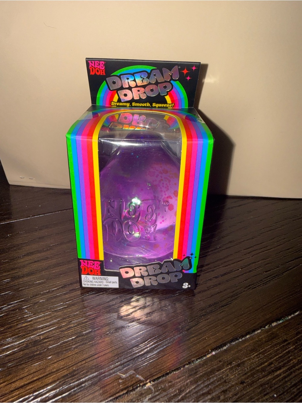 AUTHENTIC NEEDOH Dream Drop Squishy Sensory Ball - Purple